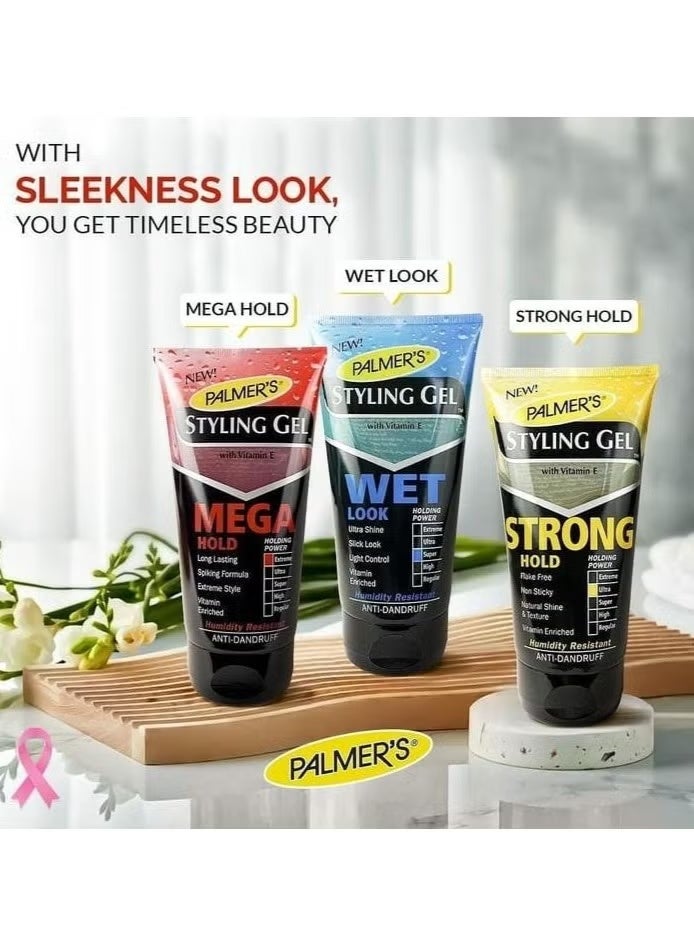 بالمرز جل تصفيف الشعر بالمرز المضاد للقشرة، تثبيت قوي للغاية، 150 مل - Image 3